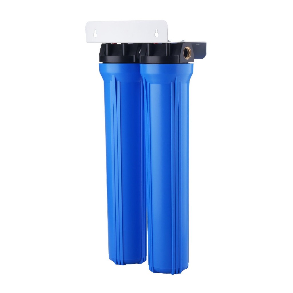 Корпус магистральный Гейзер С25 двойной 20SL 3/4 синий, 50788