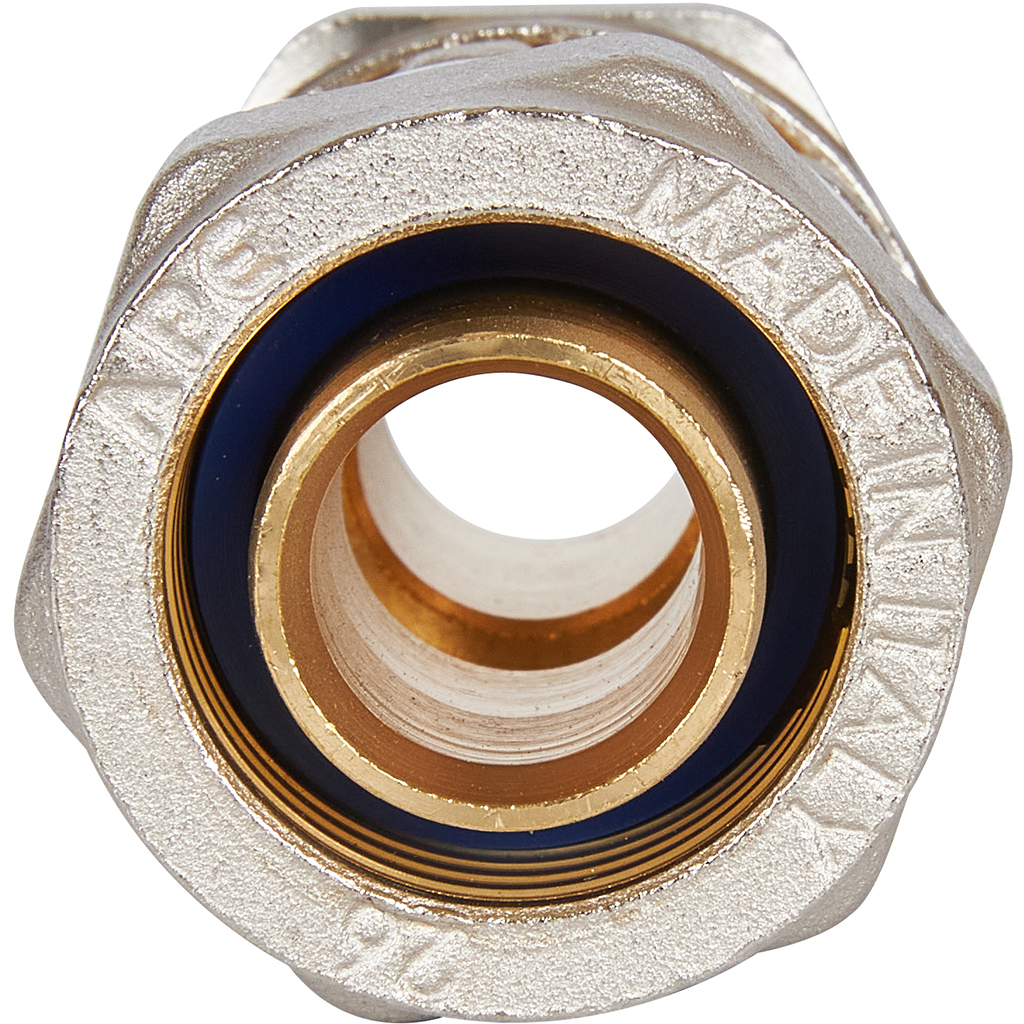 Муфта STOUT соединительная 26х26 для металлопластиковых труб винтовой, SFS-0005-000026