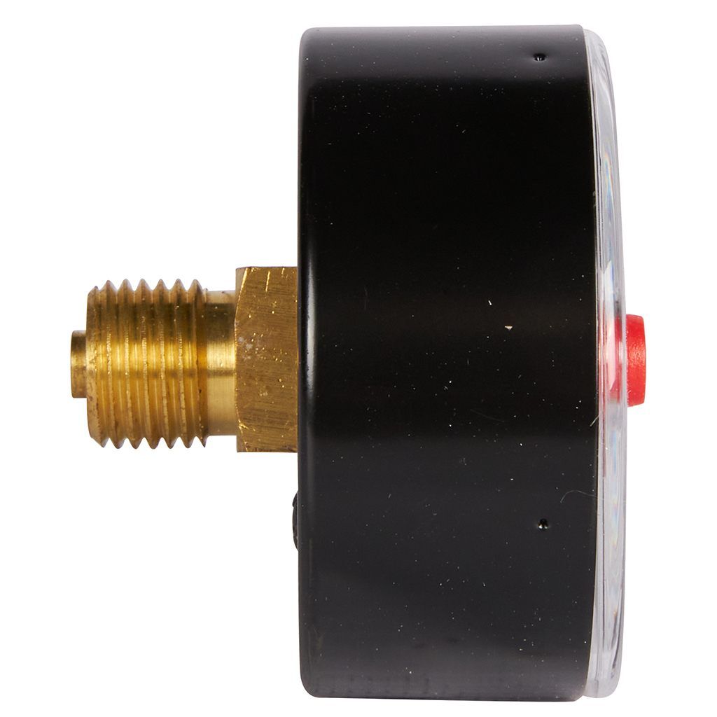 Манометр аксиальный ROMMER с указателем предела. Корпус Dn 50 мм 1/4 , 0...4 бар, кл.2.5