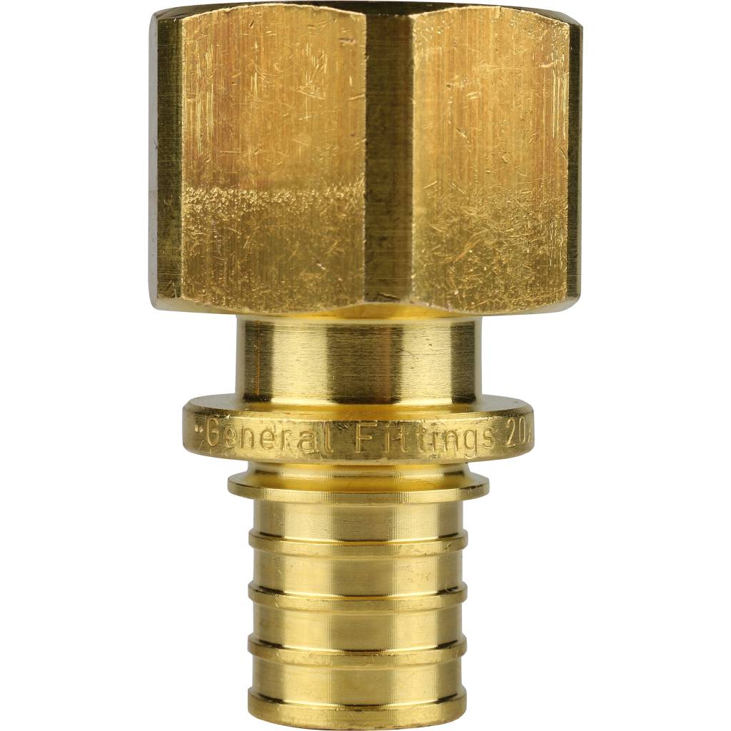 Переходник STOUT с внутренней резьбой 20xG 3/4 для труб из сшитого полиэтилена аксиальный, SFA-0002-002034