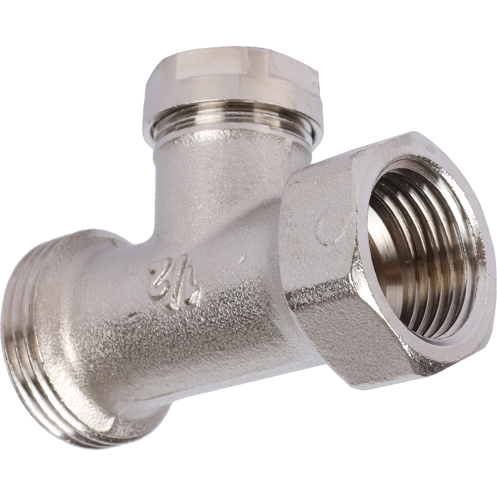 Вентиль запорный VARMANN на обратную линию DN15, G3/4,прямой, 701311