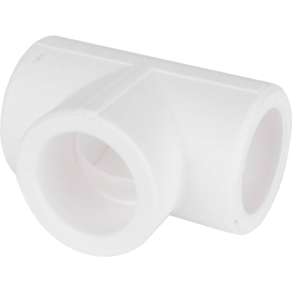 Тройник Kalde d=25 для полипропиленовых труб под сварку (цвет белый), R.3212-teo-250000