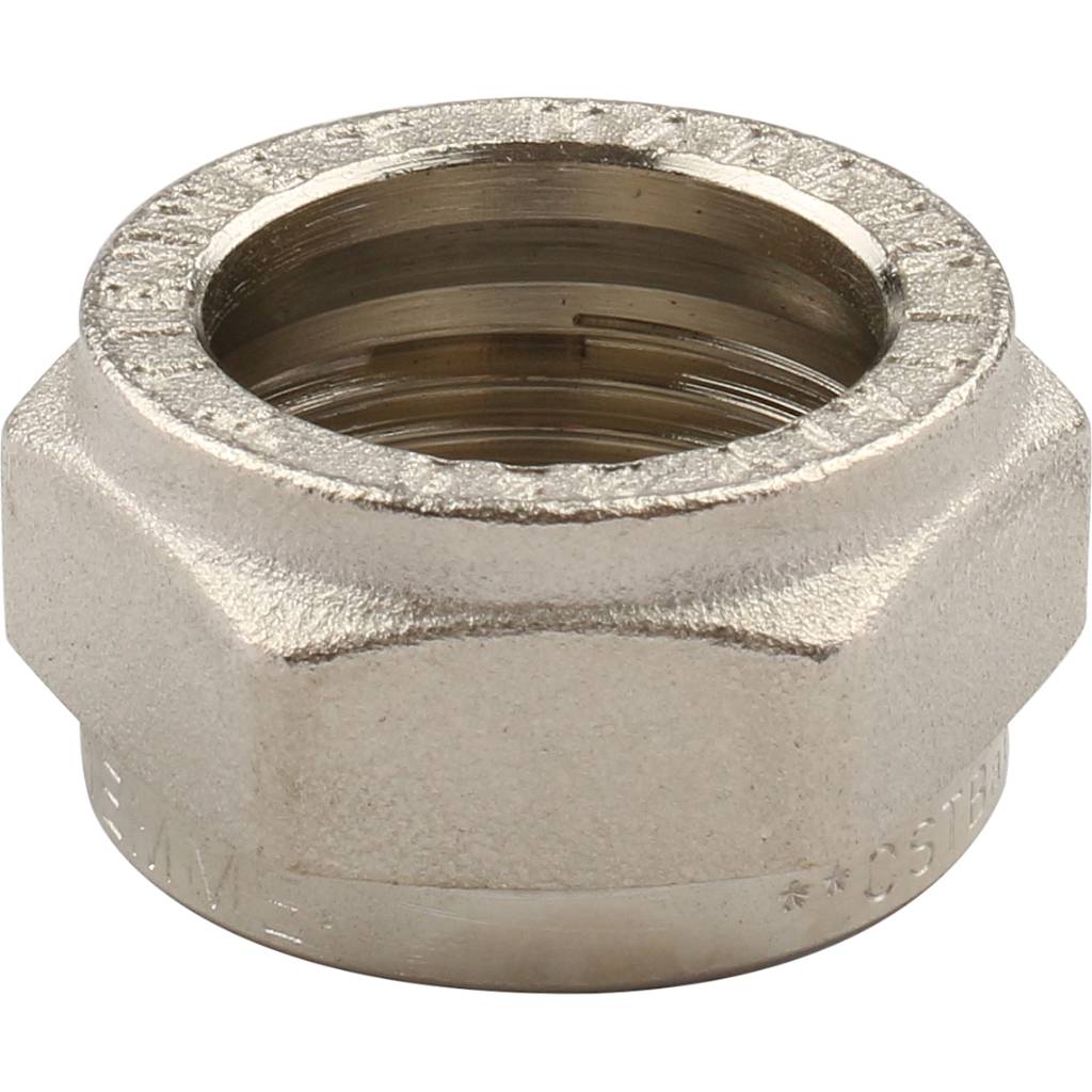 Муфта TIEMME с внутренней резьбой (20х2.0х3/4) для металлопластиковых труб винтовой, 1600011