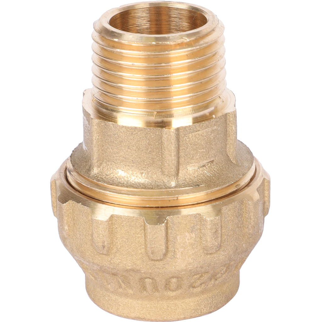 Муфта TIEMME с наружной резьбой 20х1/2 для труб ПНД винтовой, 3400006