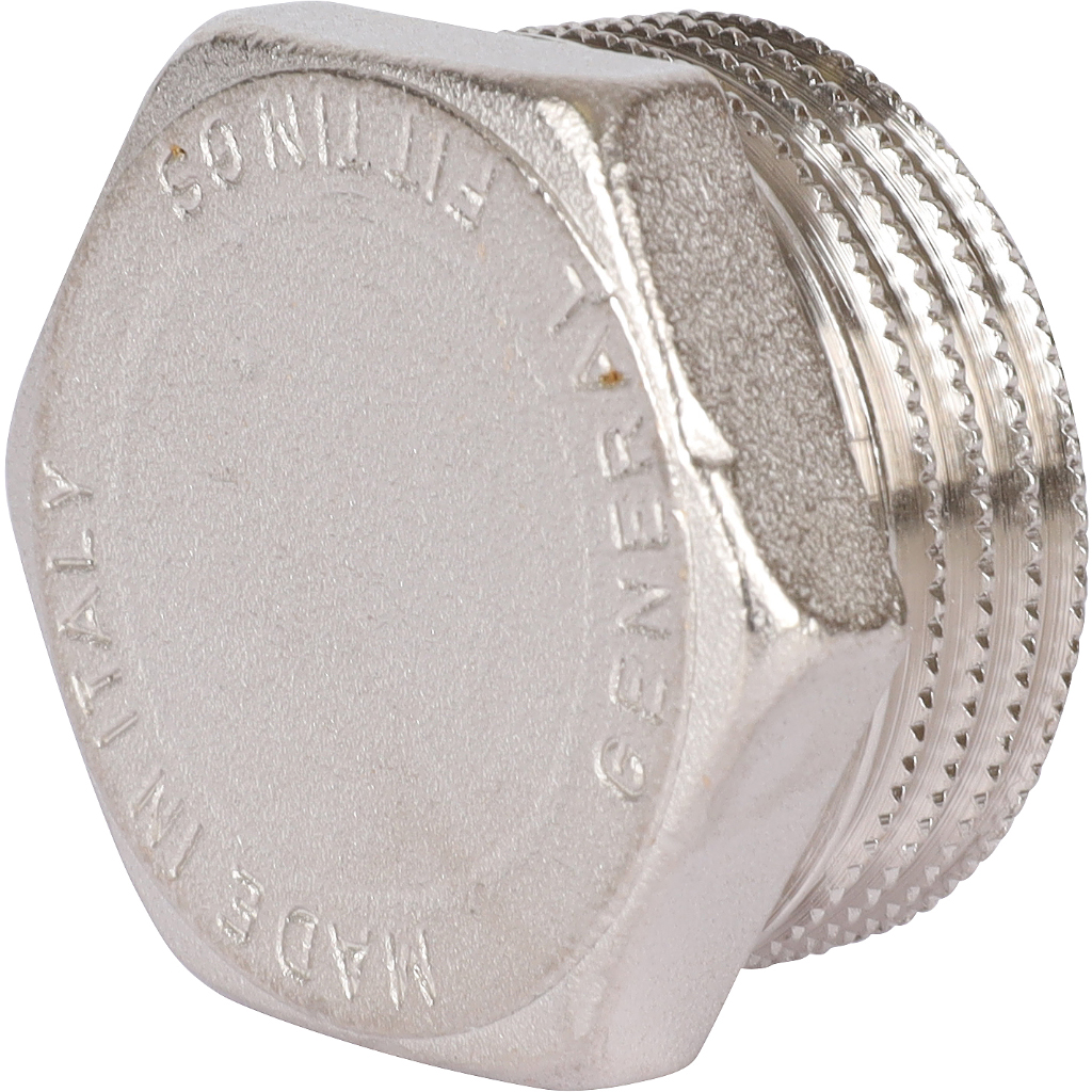 Заглушка STOUT НР никелированная 1, SFT-0025-000001