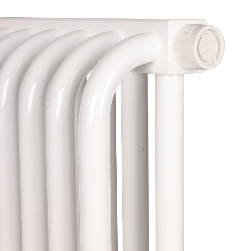 2-х трубчатый стальной радиатор ROMMER RST 2050/12 секций боковое подключение RAL9016, RST-205012-010