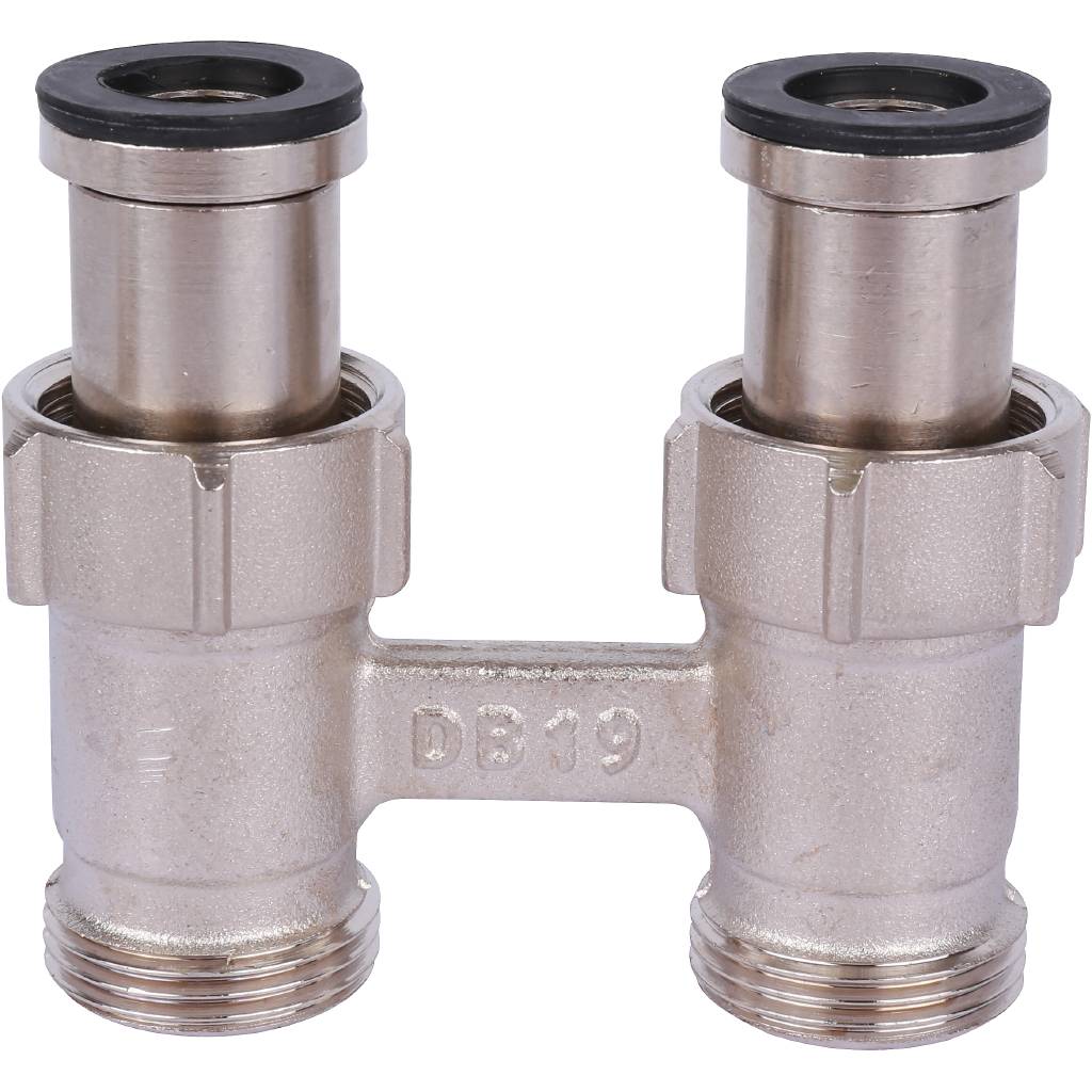 Узел нижнего подключения Meibes DT 2/50, прямой 3/4*3/4, F10084