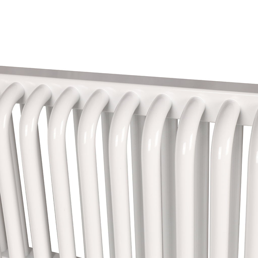 2-х трубчатый стальной радиатор ROMMER RST 2030/22 секции боковое подключение RAL9016