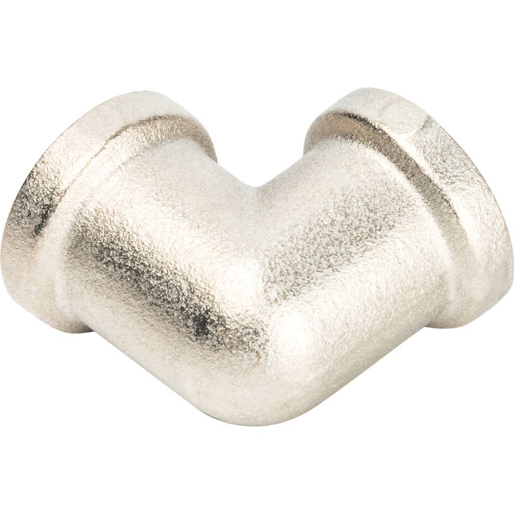 Угольник STOUT ВВ никелированный 1/4, SFT-0014-000014