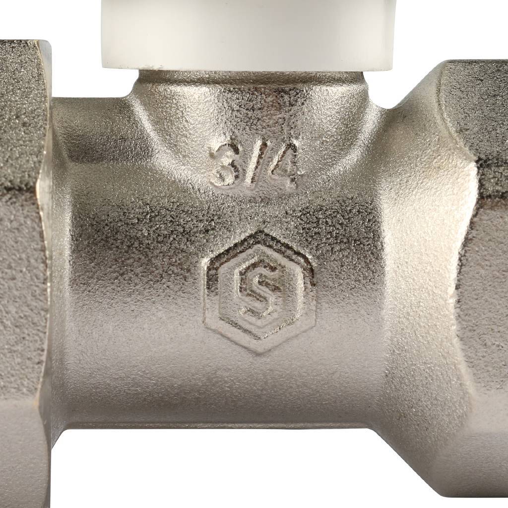 Клапан ручной терморегулирующий STOUT SVR прямой 3/4, SVR-2122-000020