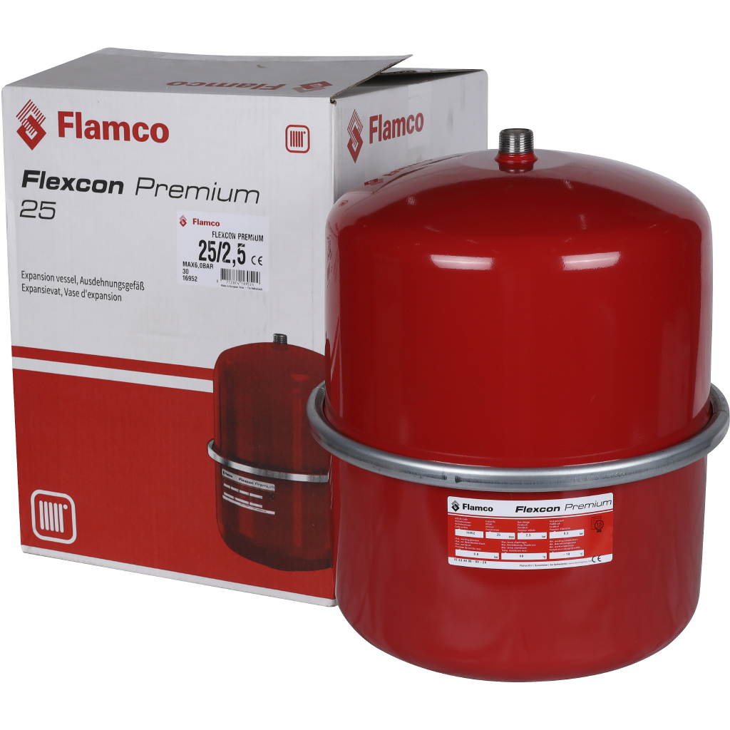 Расширительный бак Flamco Flexcon Premium 25/2,5 [6bar], 16952