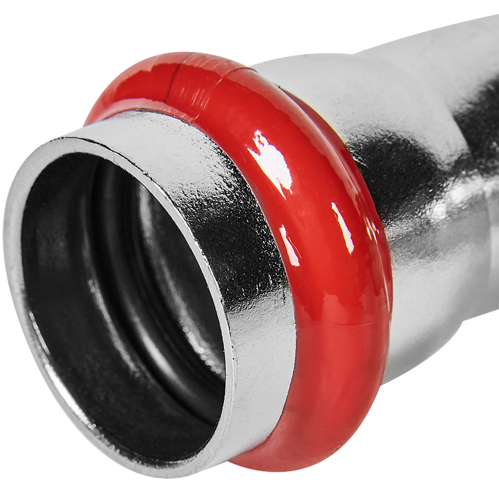 Угольник ROMMER 90° ВПр-ВПр 22 из нержавеющей стали прессовой