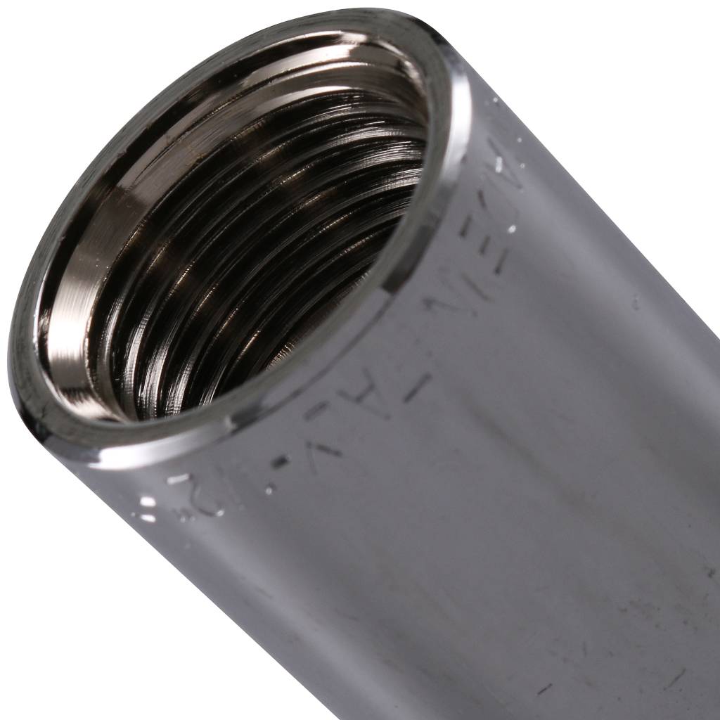 Удлинитель TIEMME НВ 50мм-1/2 хром для стальных труб резьбовой, 1500052