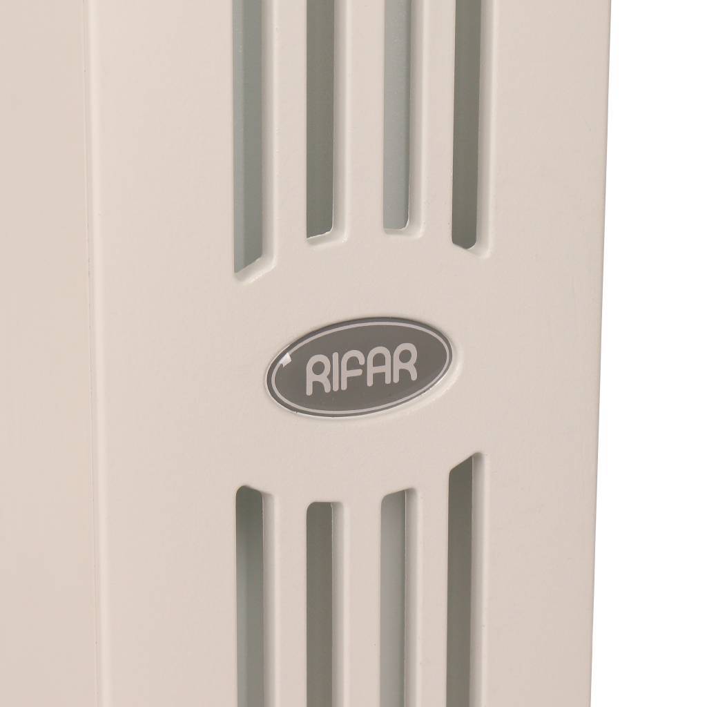 Радиатор биметаллический RIFAR SUPReMO VENTIL 500 SVR 6 секций нижнее правое подключение (белый RAL 9016), 4RS50.VR-6