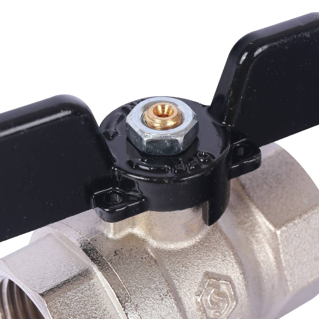 Кран шаровой стандартнопроходной STOUT SVB ВР/ВР, ручка бабочка 3/4, SVB-0012-000020