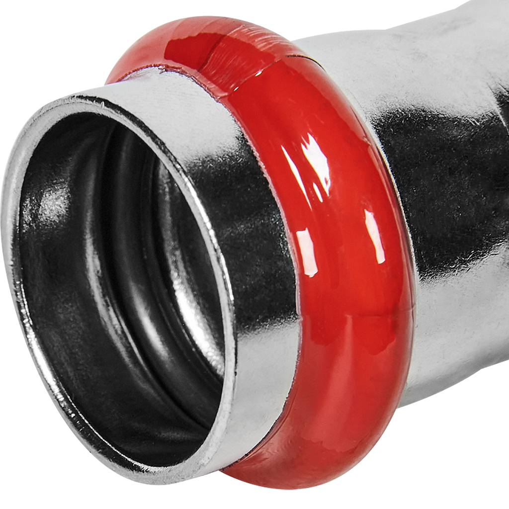 Муфта ROMMER равнопроходная, 22, из нержавеющей стали прессовой