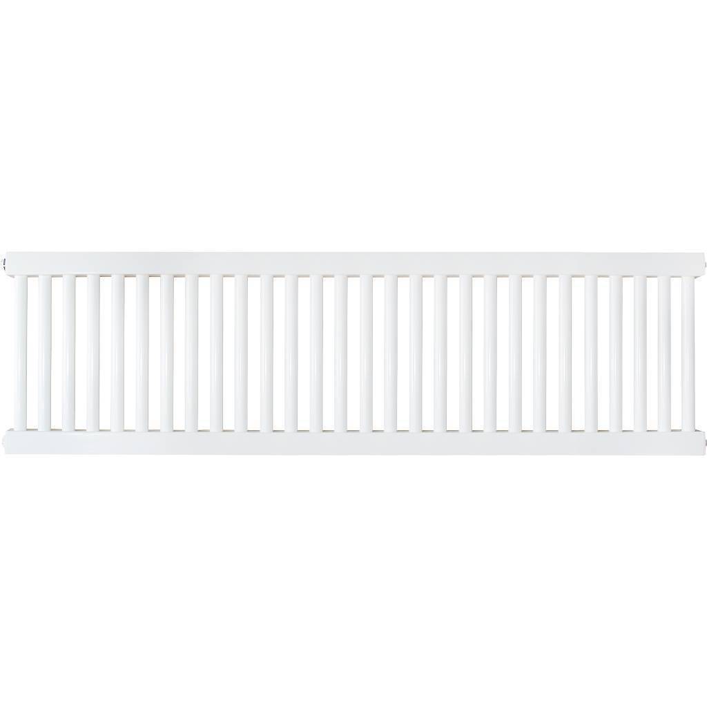 Трубчатый стальной радиатор КЗТО РС 1-500-28 секций 1/2 боковое подключение RAL9010, РС15002812RAL9010