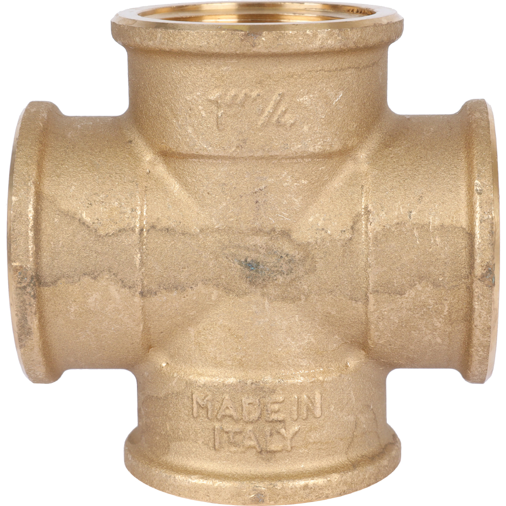 Крестовина TIEMME ВВ 11/4 для стальных труб резьбовой, 1500182