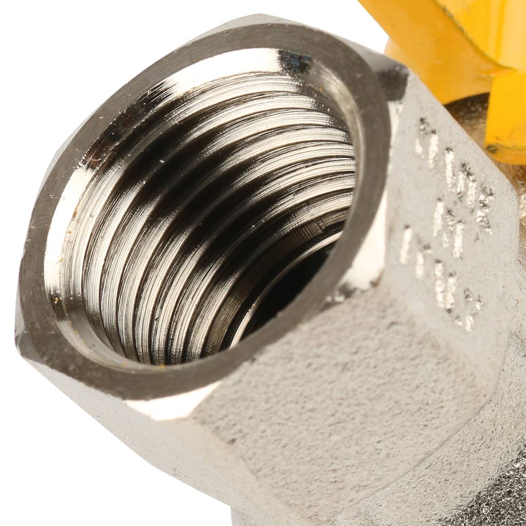 Кран шаровый Itap BERLIN 073 1/2 муфта/резьба для газа полнопроходной (бабочка), 26083