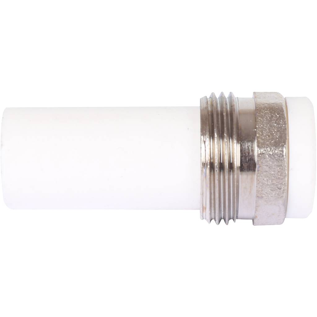 Штуцер Kalde с гайкой наружная резьба для полипропиленовых труб 20х3/4