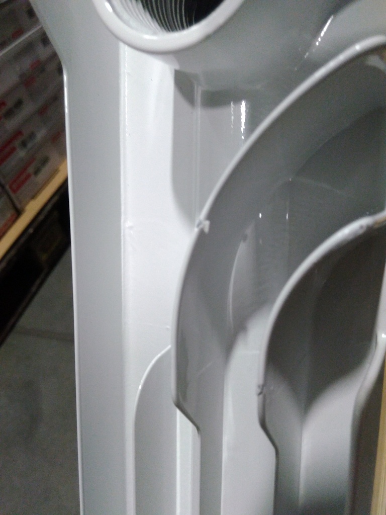 Уцененный товар (замятия, трещина, сколы краски (БОЙ СКЛАДА)): Радиатор алюминиевый ROMMER Profi 500 8 секции (AL500-80-80-100) (RAL9016), RAL-1210-050008