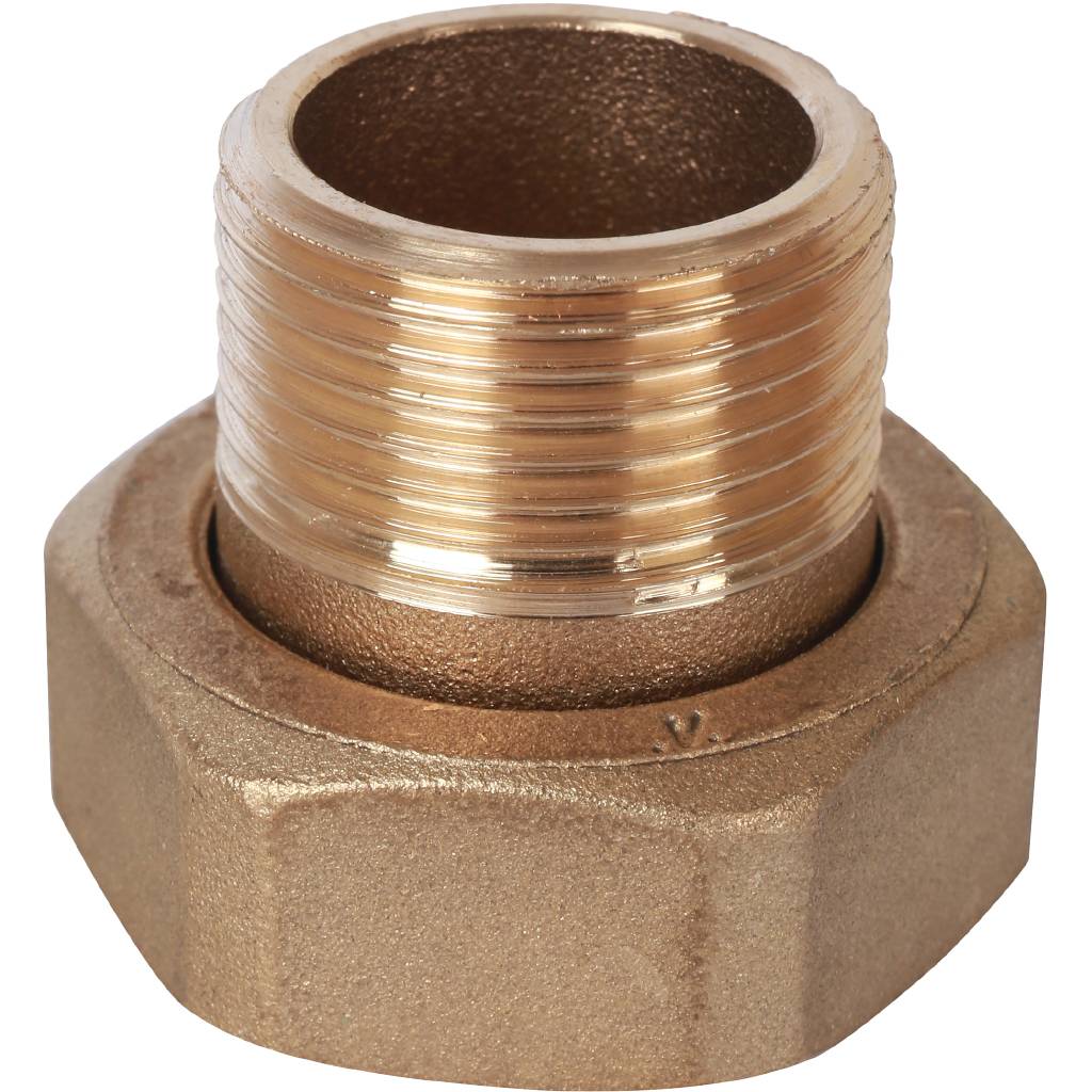 Штуцер с накидной гайкой под плоскую прокладку STOUT G 3/4M-G1N, SVM-0071-002025