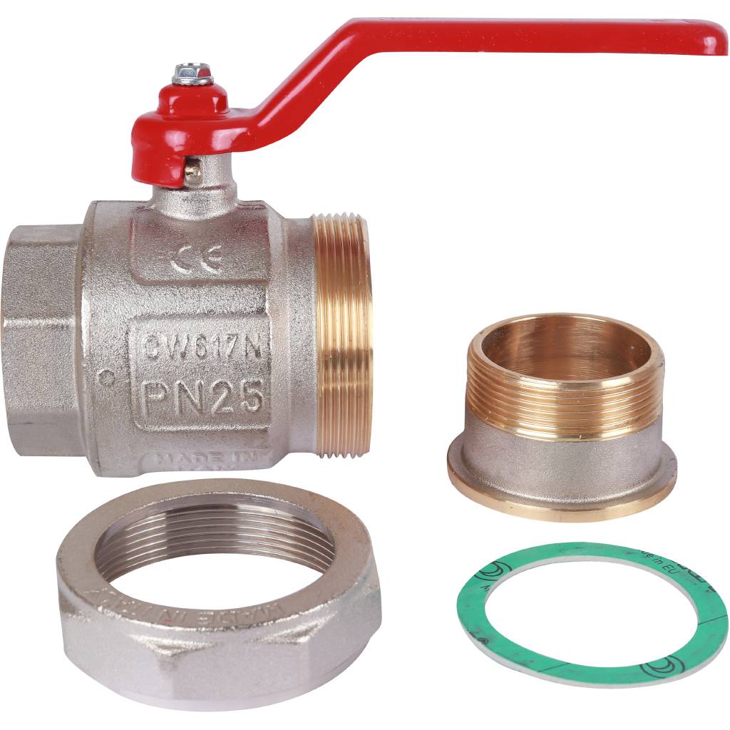 Кран шаровой Itap полнопроходной IDEAL 098 (ручка, американка, 2), 56838