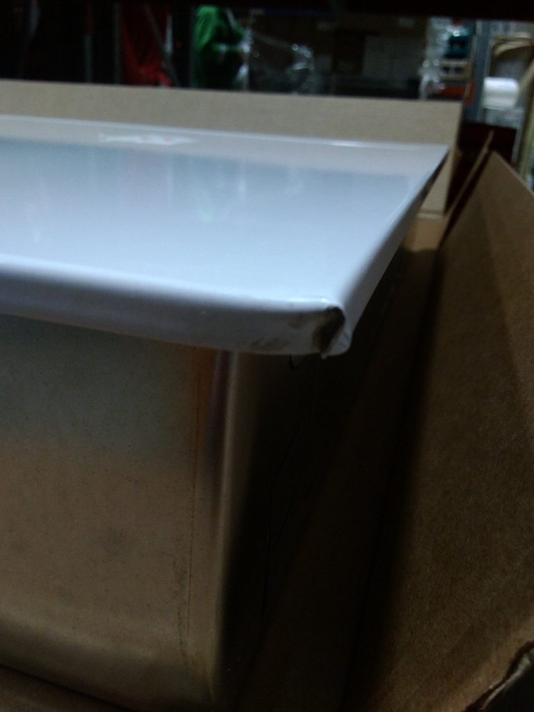 Уцененный товар (замят угол): Шкаф распределительный встроенный STOUT 11-12 выходов (ШРВ-4) 670х125х896