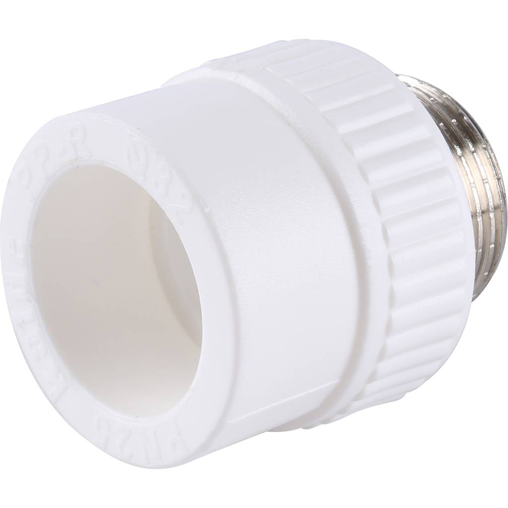 Муфта комбинированная Kalde наружняя резьба 32х1 для полипропиленовых труб под сварку, 3222-nmo-321000