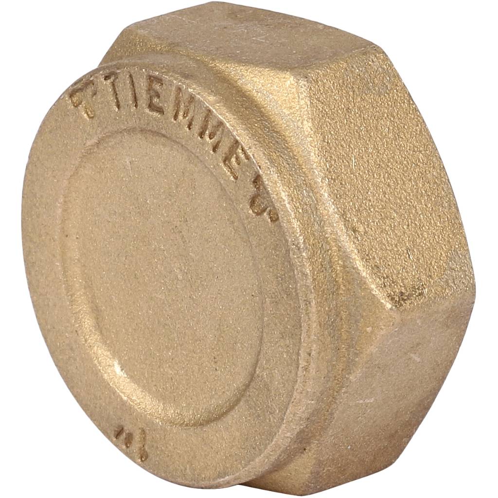 Заглушка TIEMME ВР 1 для стальных труб резьбовой, 1500108