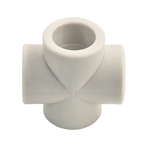 Крестовина PPR 25, PN25 серый, РТП