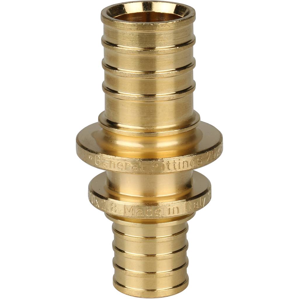 Муфта STOUT соединительная переходная для труб из сшитого полиэтилена (аксиал., 25x20), SFA-0004-002520