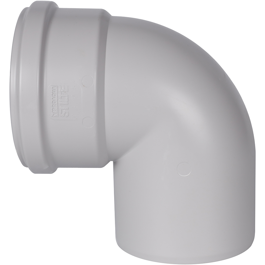 Отвод канализационный бесшумный STOUT D110х87,5°, SKB-0012-011087