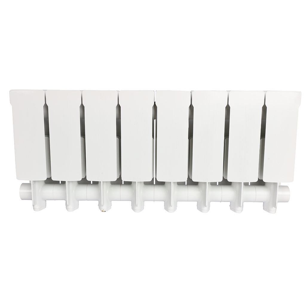 Радиатор алюминиевый Global VOX- R 200 8 секций боковое подключение (белый RAL 9010), VX02001008