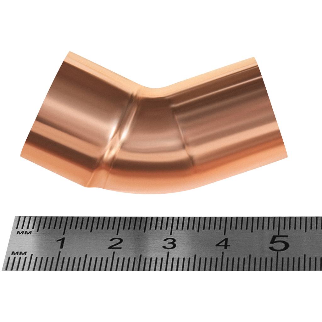 Отвод JINTIAN 45° ВП-НП 22 из меди 22 под пайку, JT-1504022