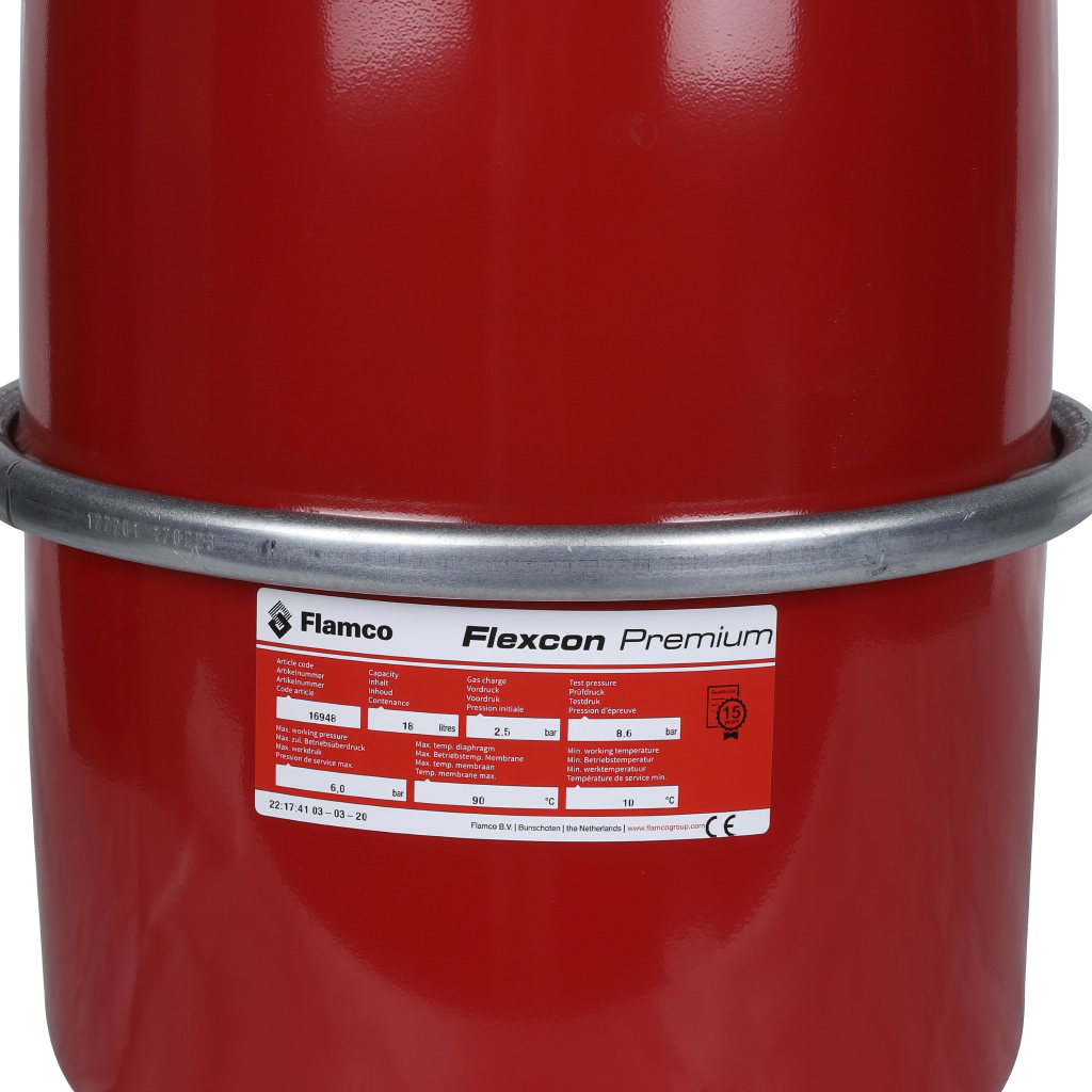 Расширительный бак Flamco Flexcon Premium 18/2,5 (6bar) 16948, 16948