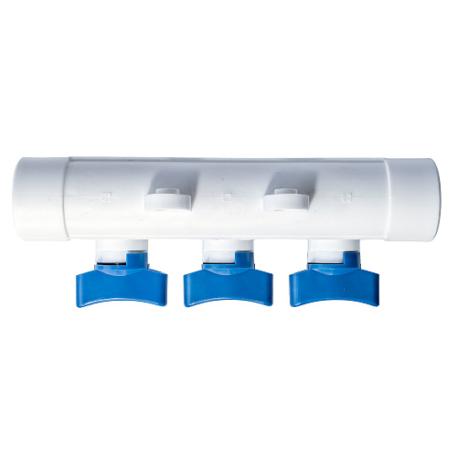 Коллектор с шаровым краном универсальный PPR 25х20/3, RTP