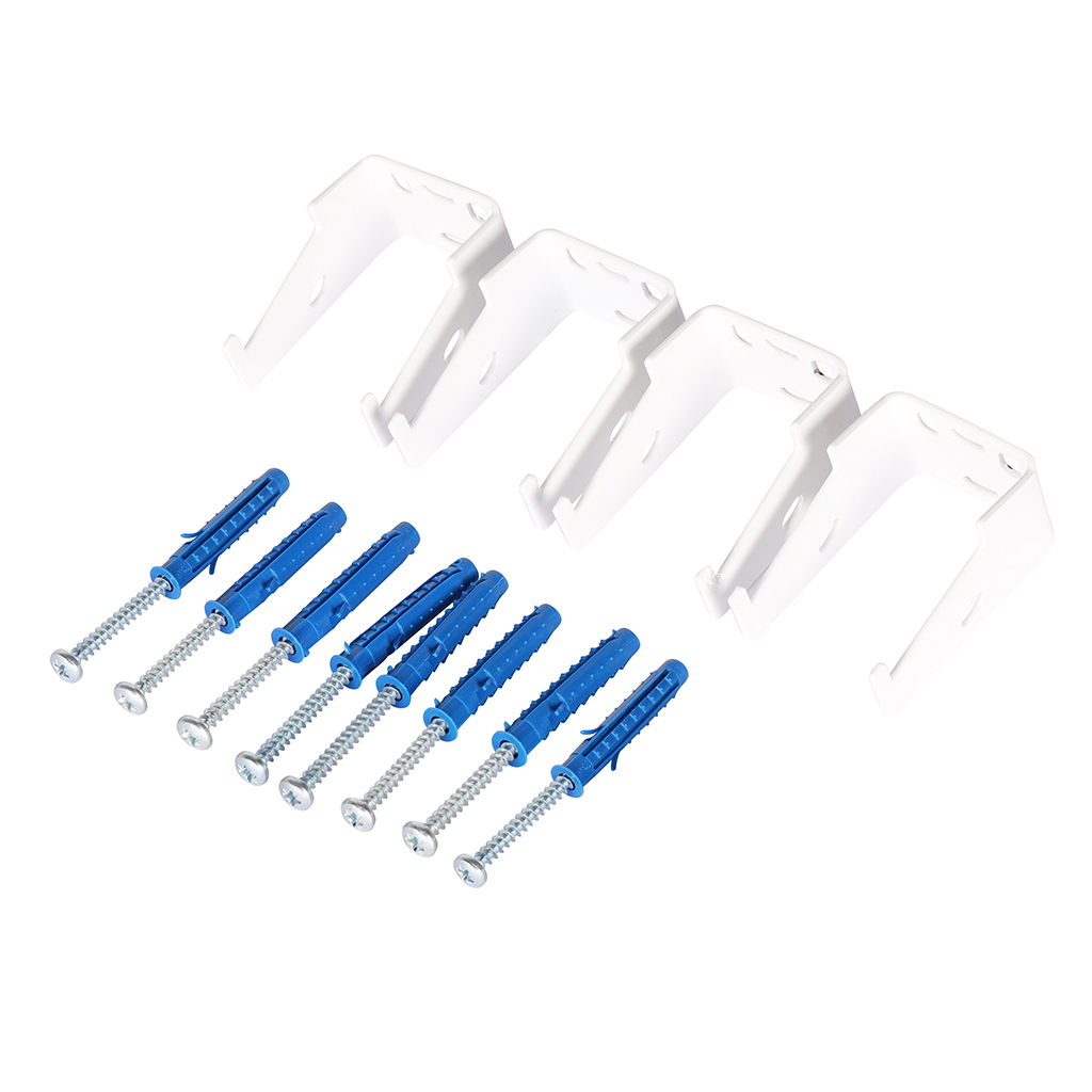 2-х трубчатый стальной радиатор ROMMER RST 2030/14 секций боковое подключение RAL9016, RST-203014-010