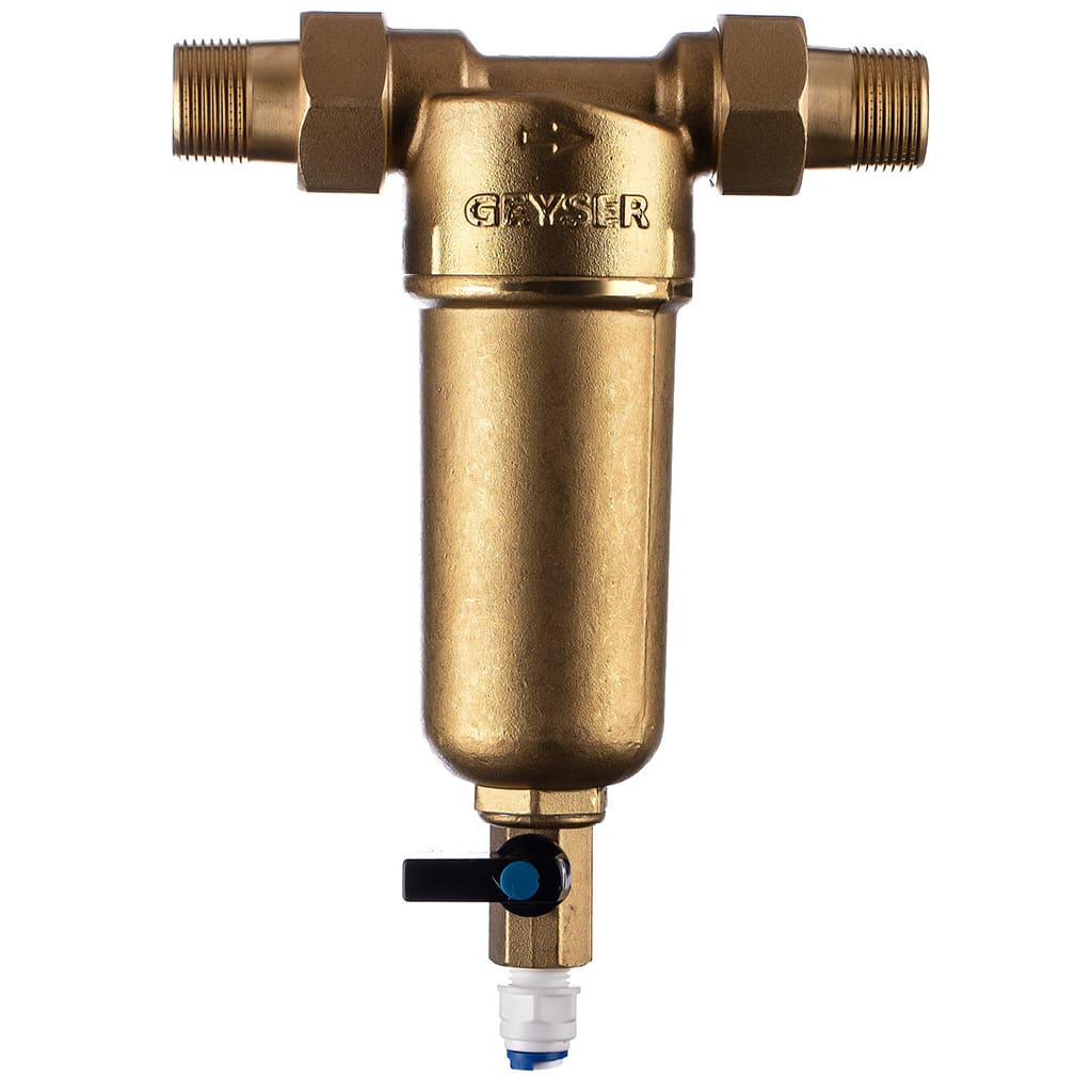 Фильтр самопромывной Гейзер-Бастион 121 3/4 для горячей воды d60