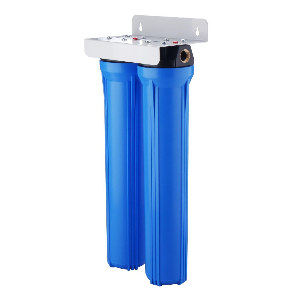 Корпус магистральный Гейзер С25 двойной 20SL 3/4 синий, 50788