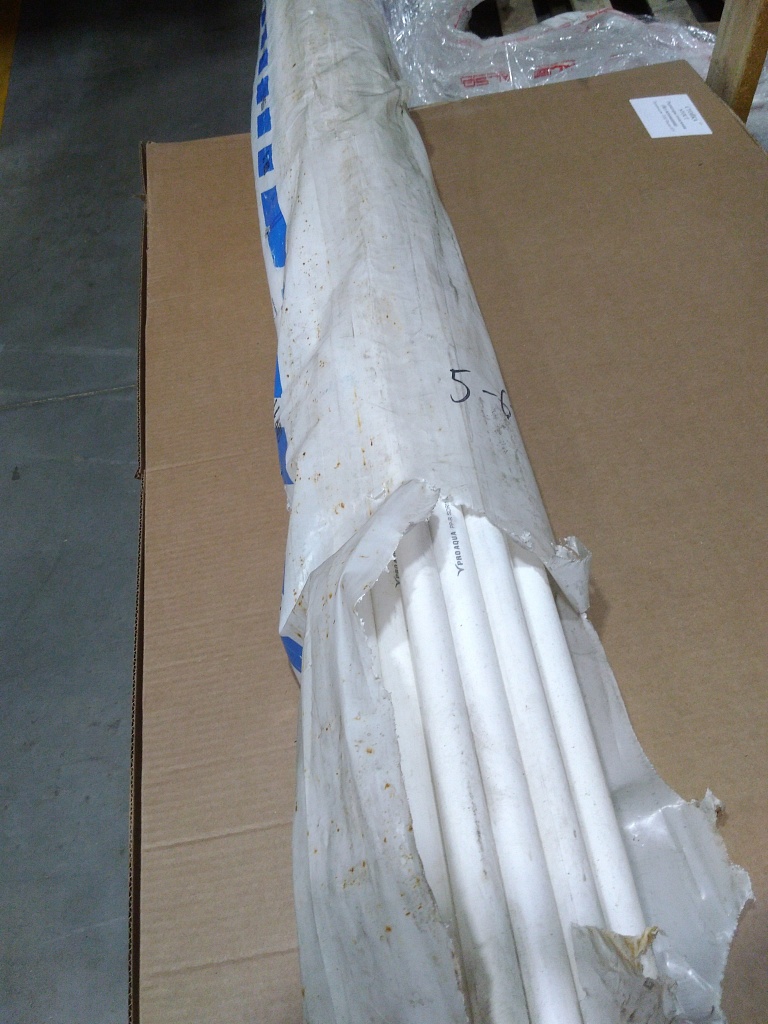 Уцененный товар (нетоварный вид): Труба из полипропилена Pro Aqua PP-R SDR-11 Белая 4м d= 25, PA11010