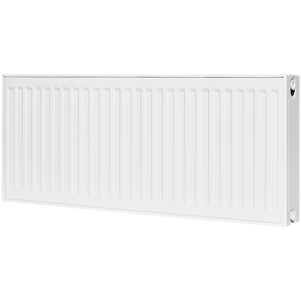 Стальной панельный радиатор ROMMER Compact 22/400/1000 боковое подключение, RRS-2010-224100