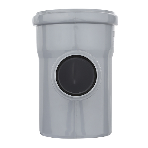 Тройник ВК ПП 110/50х87, серый,РТП