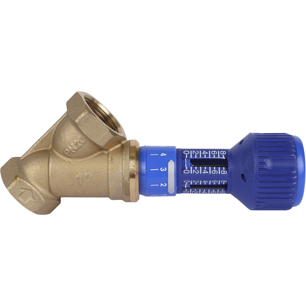 Клапан балансировочный Cimberio 727ОТ 1 PN20 BB ручной без изм. ниппелей, CIM 727OT 1