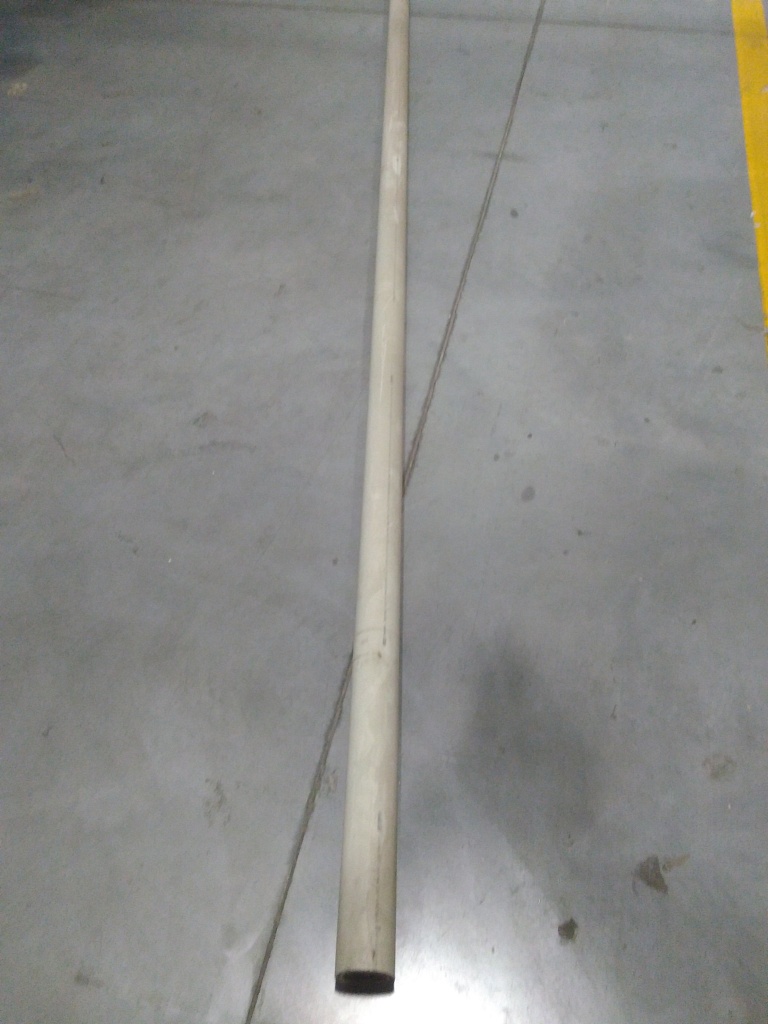 Уцененный товар (нетоварный вид): Труба Ekoplastik ППР FIBER BASALT PLUS S4 75x8,4 (4,0м), STRFB075TRCT