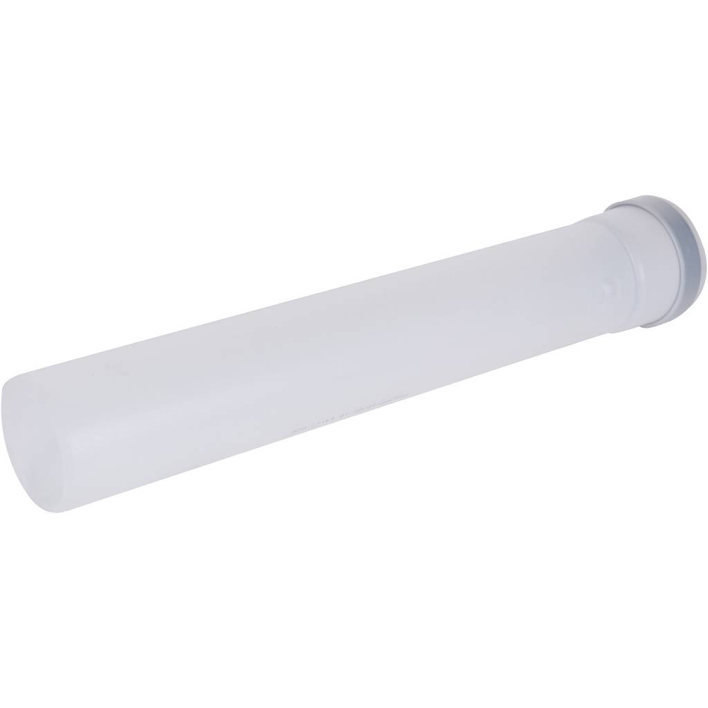 Прямой участок дымохода Vaillant из жестких труб DN 80 PP длиной 0.5 м., 303252