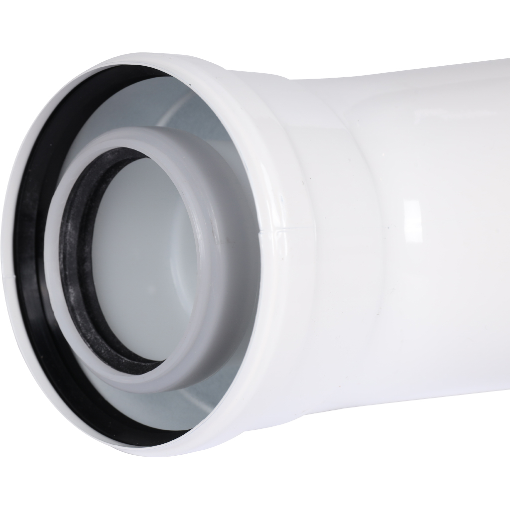 Отвод 45° конденсационный коаксиальный ROMMER D60(п-м)/100(п-м), RCA-8610-000045