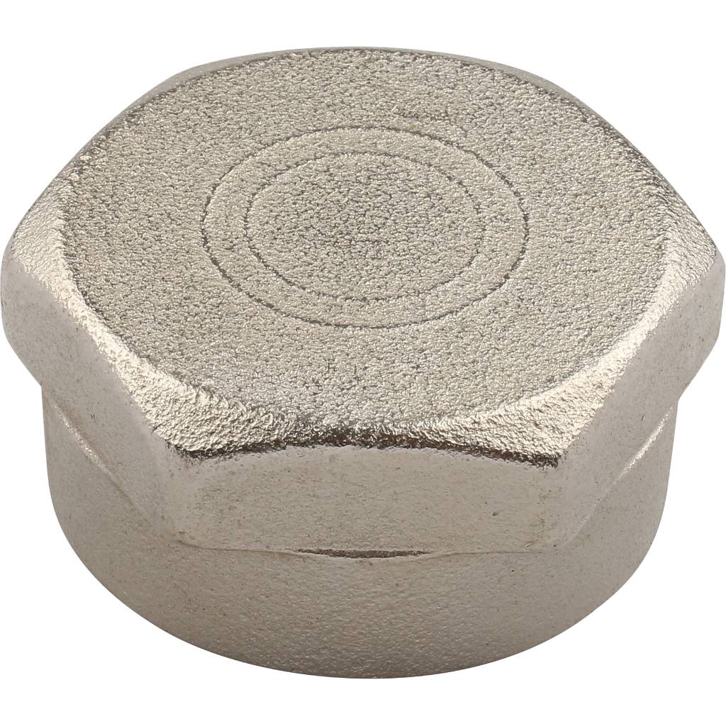 Заглушка TIEMME ВР никелированная 1 1/4 для стальных труб резьбовой, 1500489