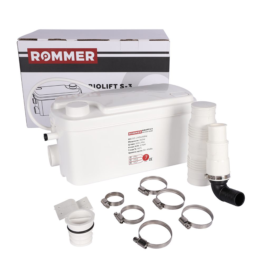 Канализационная насосная установка ROMMER BIOLIFT S-3, RPD-0010-100250