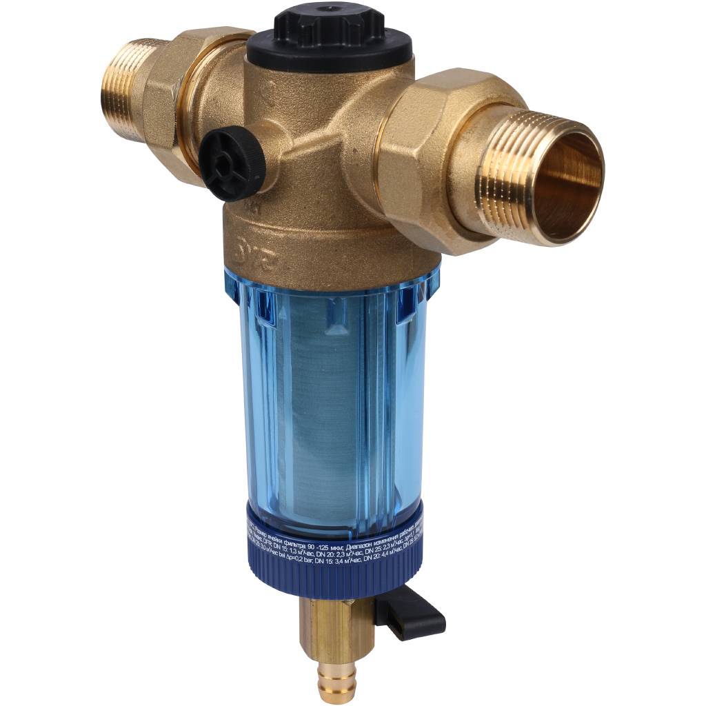 Фильтр с обратной промывкой SYR Ratio FR DN 25 для холодной воды, 5315.25.001